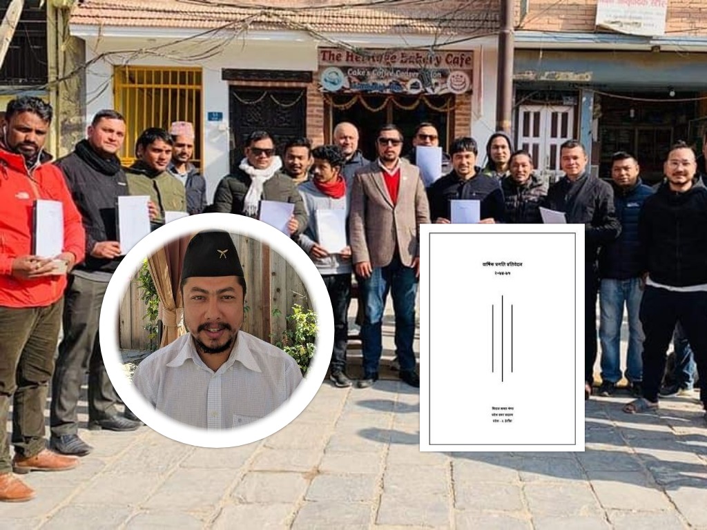 विवेकशील नेपालीको तर्फबाट प्रदेशसभा सदस्य रहेका विराजले सार्वजनिक गरे वार्षिक प्रगति प्रतिवेदन